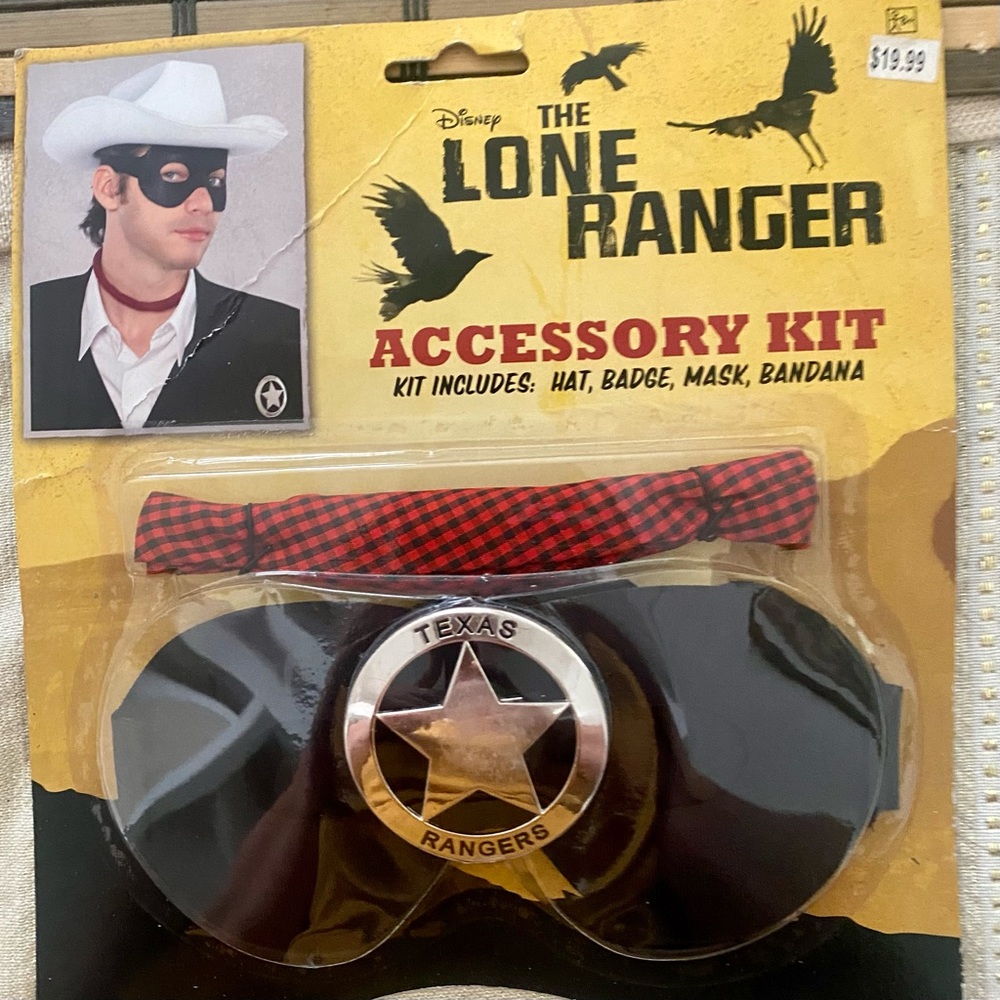 The Lone Ranger accessory costume kit